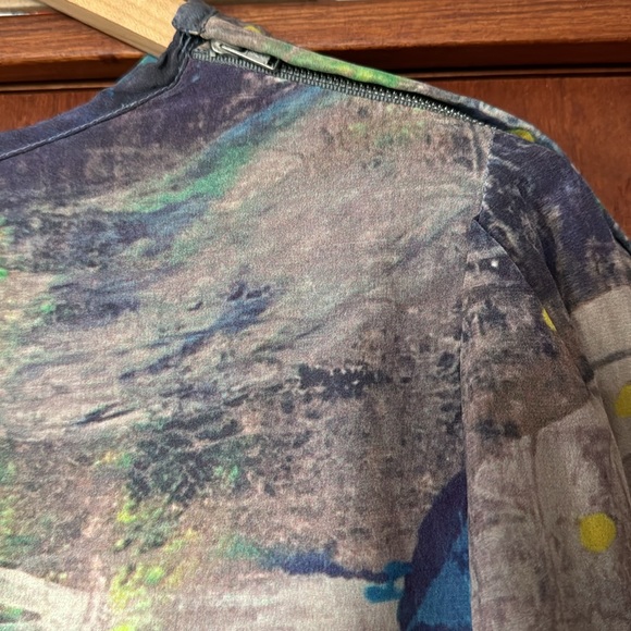 United Bamboo 3/4 sleeves knee-length soft silk dress (I’m 5’3”). - Picture 15 of 16